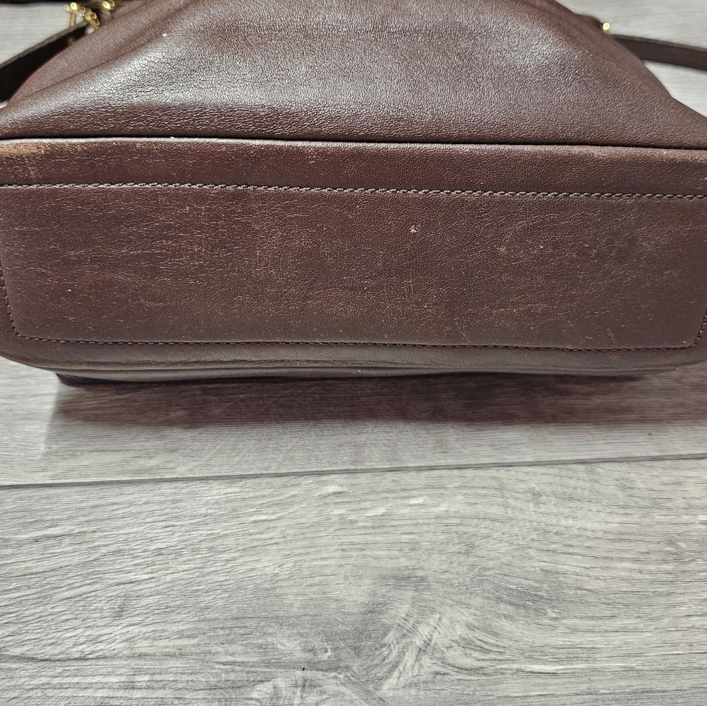 Coach Bags Monterey Brown Leather Flap Crossbody Bag Vintage Crossbody - Picture 8 of 13